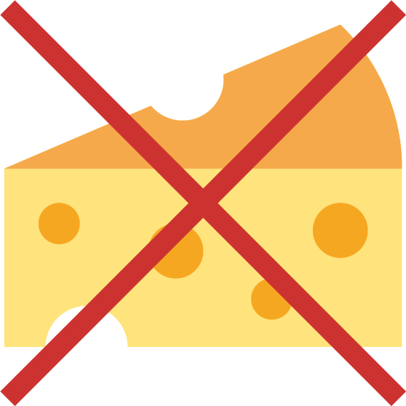 Käse verboten